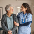 What is the most common service used in a home health service?