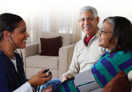 What is the primary goal of home health nursing?
