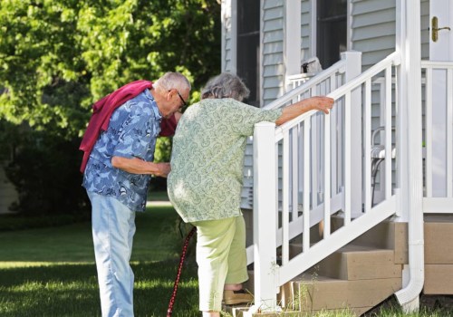 What is the majority of older adults who require long-term care?